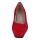 SCHAPURO Damen Trachten Pumps Rot 38,5 EU