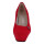 SCHAPURO Damen Trachten Pumps Rot 41,5 EU