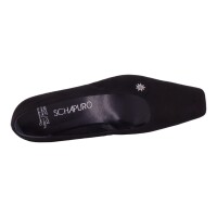 SCHAPURO Damen Trachten Pumps Schwarz 35,5 EU