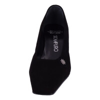 SCHAPURO Damen Trachten Pumps Schwarz 36 EU