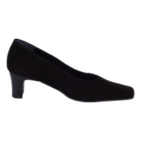SCHAPURO Damen Trachten Pumps Schwarz 38,5 EU