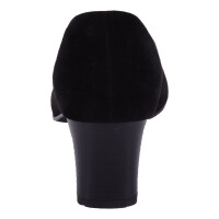 SCHAPURO Damen Trachten Pumps Schwarz 38,5 EU