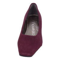 SCHAPURO Damen Trachten Pumps Rot 37,5 EU