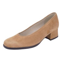 SCHAPURO Damen Trachten Pumps Beige 42 EU
