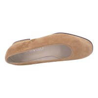 SCHAPURO Damen Trachten Pumps Beige 42 EU