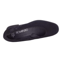 SCHAPURO Damen Trachten Pumps Schwarz 42 EU