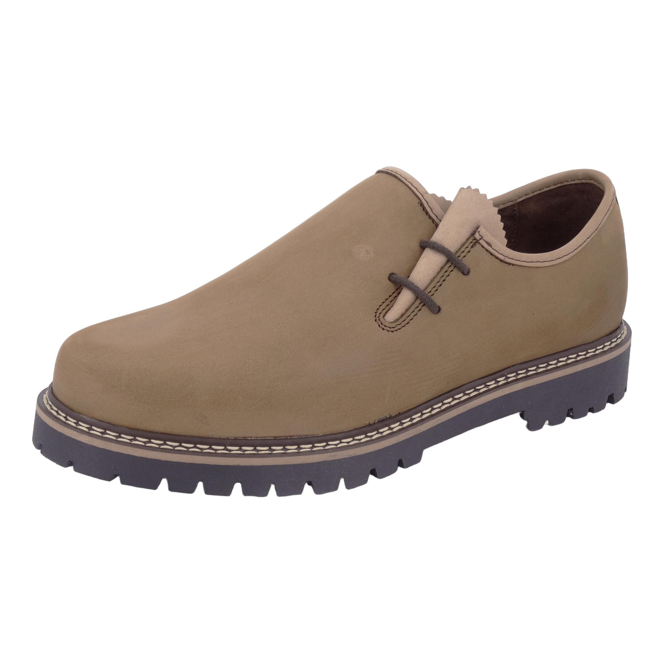 SCHAPURO Herren Trachten Schnürer Beige 42 EU