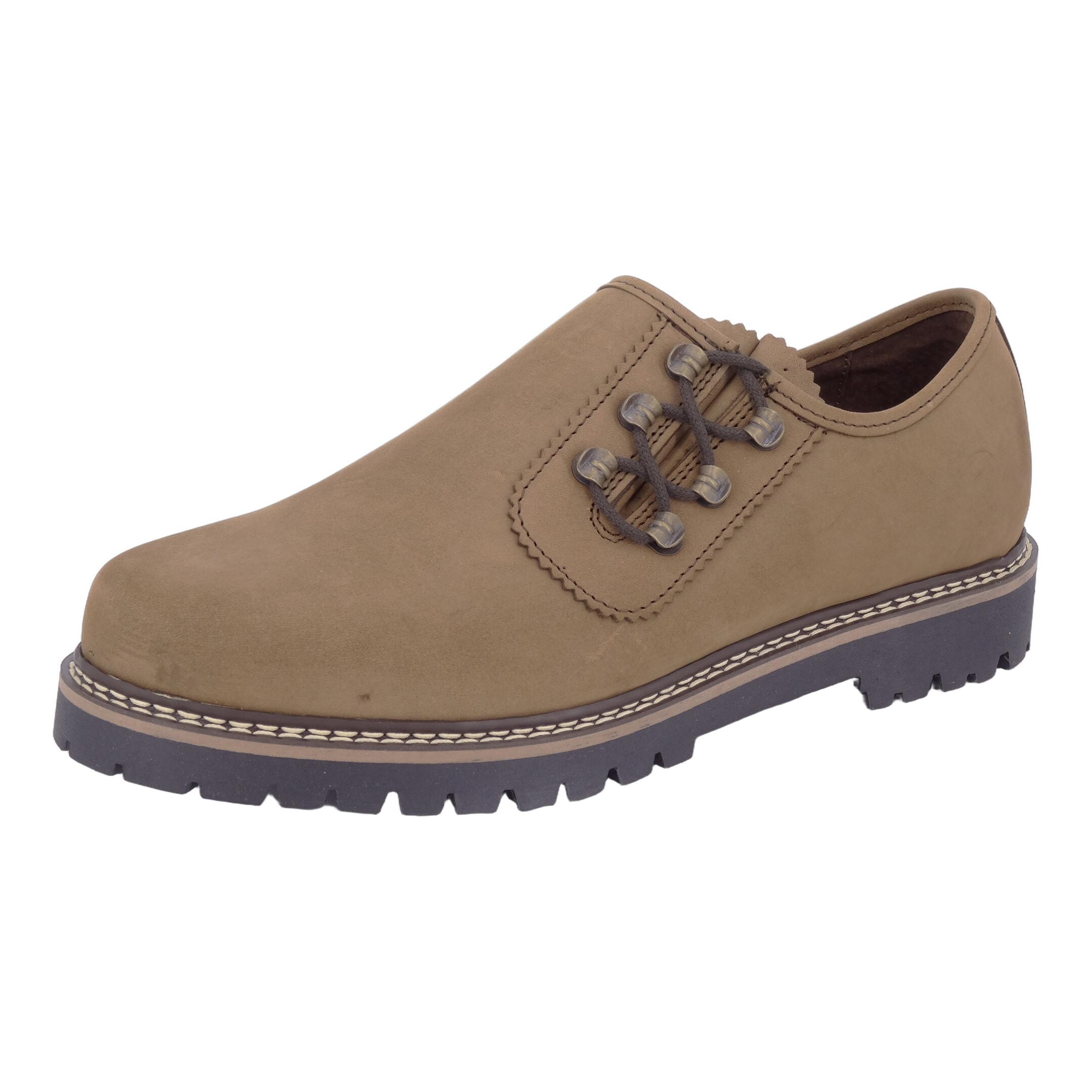 SCHAPURO Herren Trachten Schnürer Beige 46 EU