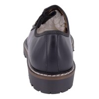 SCHAPURO Herren Schuhe Trachten Haferl Schnürer Schwarz Größe 43 EU