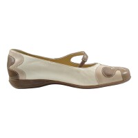 Simona Damen Trachten Ballerina Beige 38 EU