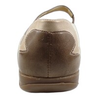 Simona Damen Trachten Ballerina Beige 38 EU