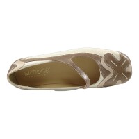 Simona Damen Trachten Ballerina Beige 38 EU