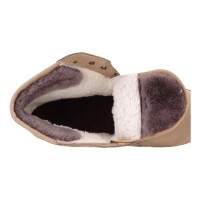 SCHAPURO Damen Schuhe Winter Schnee Stiefel Beige Größe 38 EU