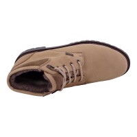 SCHAPURO Damen Schuhe Winter Schnee Stiefel Beige Größe 41 EU