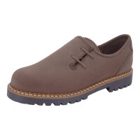 SCHAPURO Damen Schuhe Trachten Dirndl Schnürer Braun Größe 36 EU