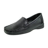 Donna Damen Mokassin Schwarz 36 EU