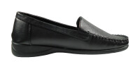 Donna Damen Mokassin Schwarz 40 EU