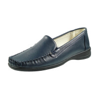 Donna Damen Mokassin Blau 37 EU