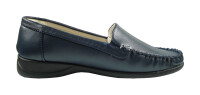 Donna Damen Mokassin Blau 41 EU