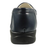 Donna Damen Mokassin Blau 42 EU