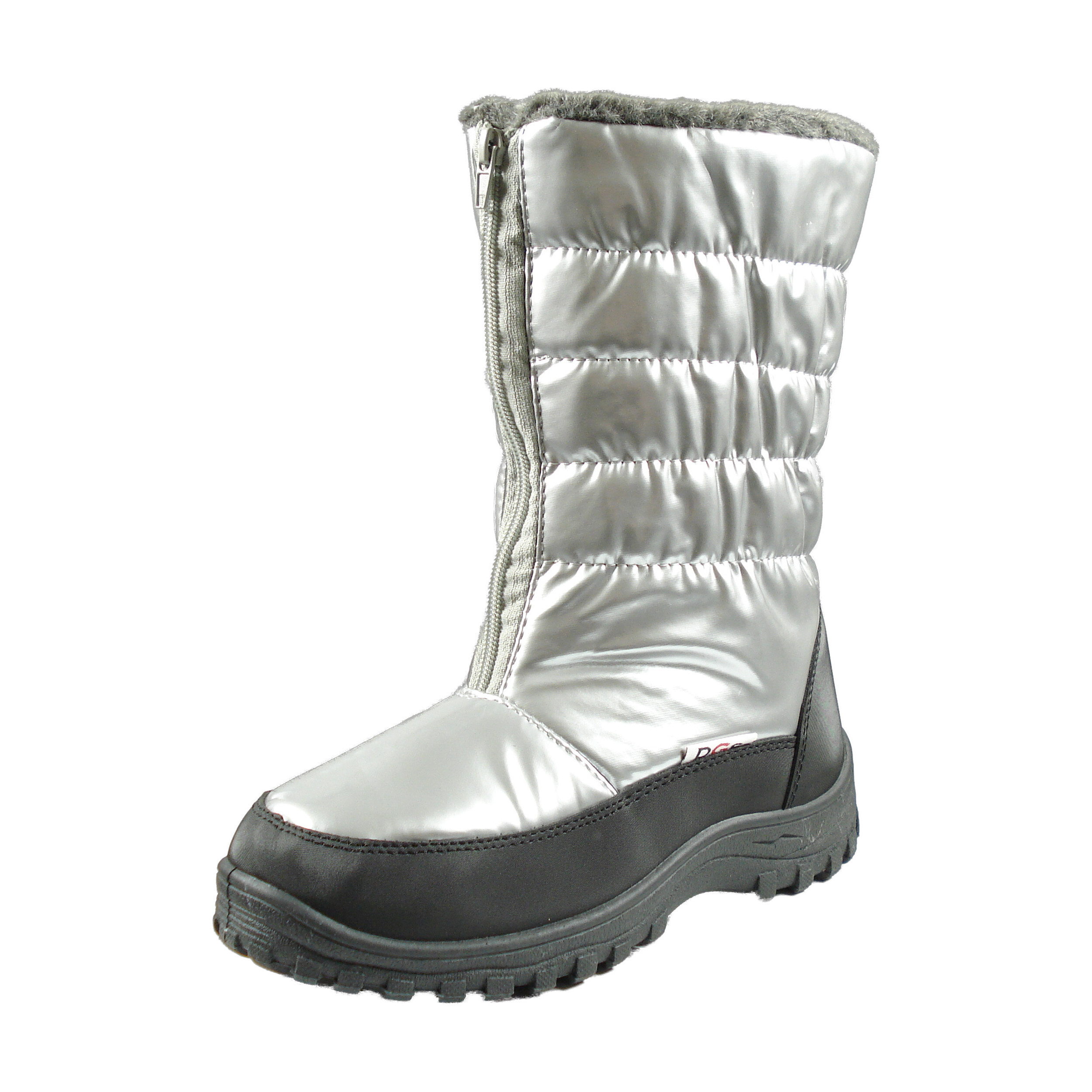 DGS Damen Stiefel Silber 36 EU
