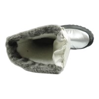 DGS Damen Stiefel Silber 40 EU