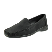 Donna Damen Mokassin Schwarz 38 EU
