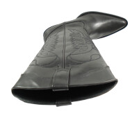 Xtravaganza Damen Western Stiefel Schwarz 40 EU