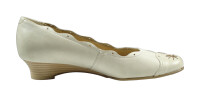 Simona Damen Trachten Pumps Beige 40,5 EU
