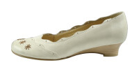 Simona Damen Trachten Pumps Beige 42 EU