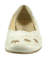 Simona Damen Trachten Pumps Beige 42 EU