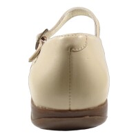 Simona Damen Schuhe Trachten Dirndl Ballerina Beige Größe 41 EU