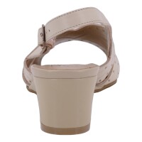 Simona Damen Schuhe Trachten Dirndl Sandalette Beige Größe 38.5 EU
