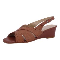Simona Damen Schuhe Trachten Dirndl Sandalette Braun Größe 38 EU