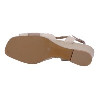 Simona Damen Schuhe Trachten Dirndl Sandalette Beige Größe 39.5 EU
