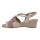 Simona Damen Schuhe Trachten Dirndl Sandalette Beige Größe 39.5 EU