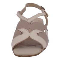 Simona Damen Schuhe Trachten Dirndl Sandalette Beige Größe 43 EU