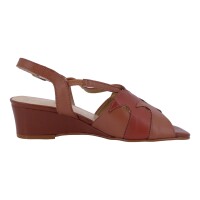 Simona Damen Schuhe Trachten Dirndl Sandalette Braun Größe 37 EU
