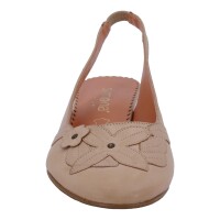 Simona Damen Schuhe Trachten Dirndl Sandalette Beige Größe 35 EU