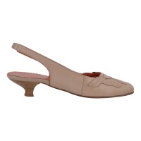 Simona Damen Schuhe Trachten Dirndl Sandalette Beige Größe 39.5 EU