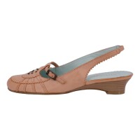 Simona Damen Schuhe Trachten Dirndl Sandalette Orange Größe 39.5 EU