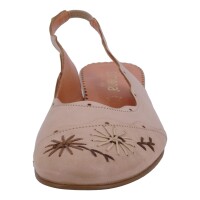 Simona Damen Schuhe Trachten Dirndl Sandalette Beige Größe 39.5 EU