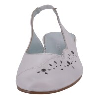 Tervolina Damen Schuhe Trachten Dirndl Sandalette Weiß Größe 39.5 EU