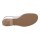Tervolina Damen Schuhe Trachten Dirndl Sandalette Weiß Größe 39.5 EU