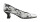 Ornela Brenti Damen Pumps Schwarz 38 EU