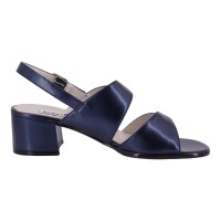 Joanna Ferra Damen Schuhe Trachten Dirndl Sandalette Blau Größe 39 EU