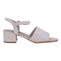 Joanna Ferra Damen Schuhe Trachten Dirndl Sandalette Weiß Größe 39 EU