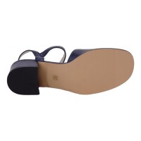 Joanna Ferra Damen Schuhe Trachten Dirndl Sandalette Blau Größe 38 EU